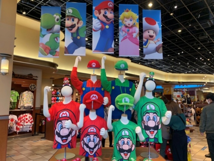 お得格安 USJ マリオ 任天堂ワールド ユニバ限定、キッズTシャツの通販