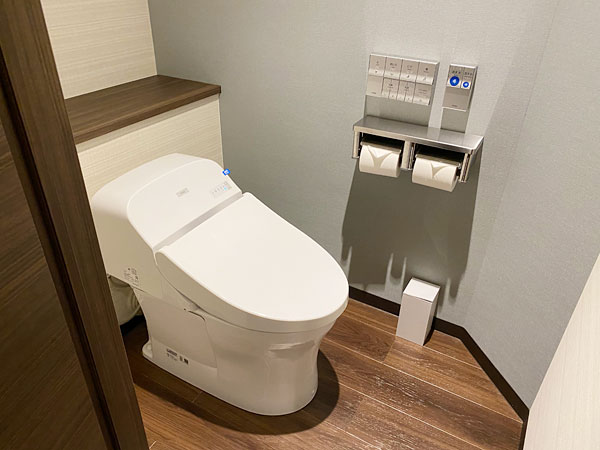 【クインテッサホテル大阪ベイ】トイレ
