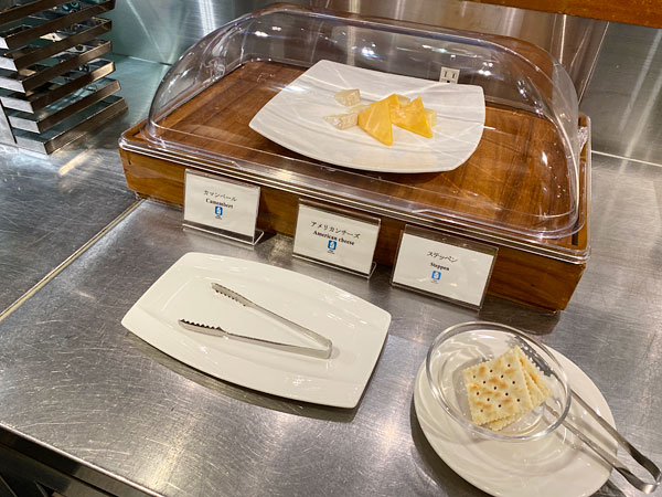 チーズ（ホテル日航大阪セリーナのランチブッフェ）