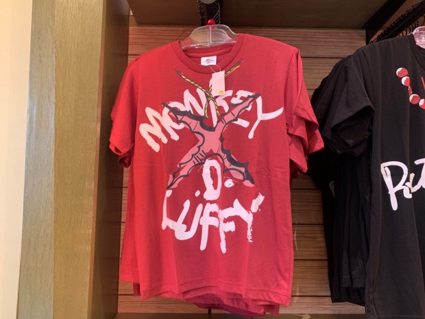 ルフィのなりきりTシャツ