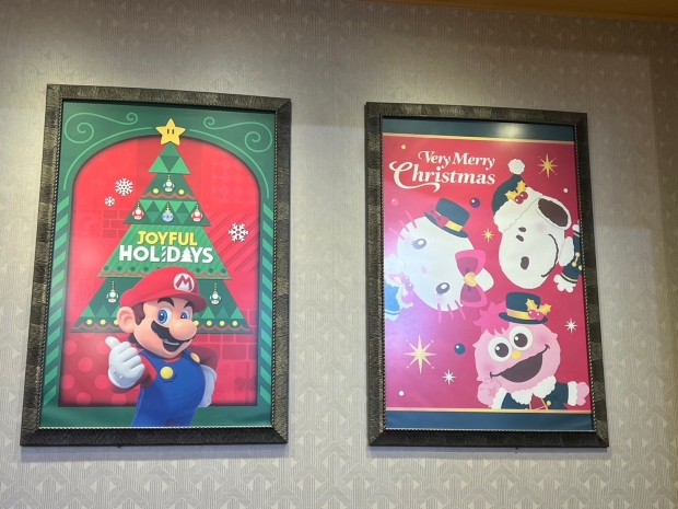ニンテンドークリスマスグッズ＆Very Merry Christmasシリーズのポスター