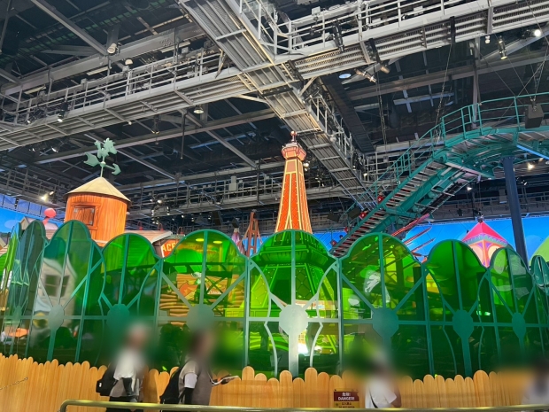 スヌーピーのフライング・エース・アドベンチャーのコース